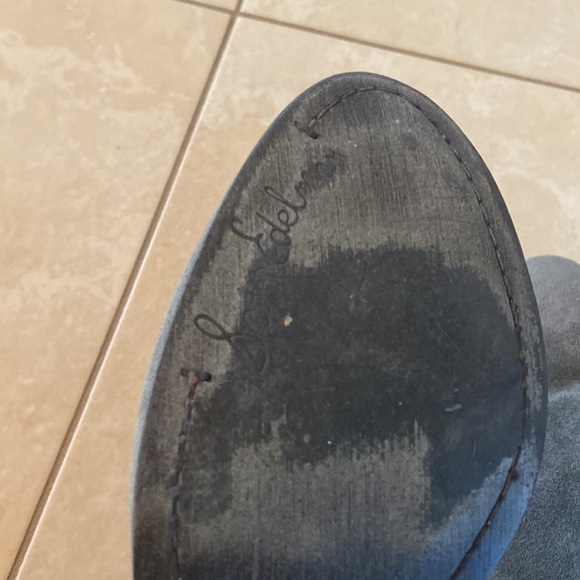 Sam Edelman Pretty Gray Sued ankle boots size 9, gently used, trendy - Picture 3 of 7